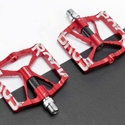 ROCKBROS Mountain Bike Pedals MTB BMX  Pedals CNC Non-Slip Lightweight Aluminum Alloy Bicycle Pedals 9/16"