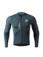 Road To Sky – Men’s Grey Long-Sleeve Cycling Jersey