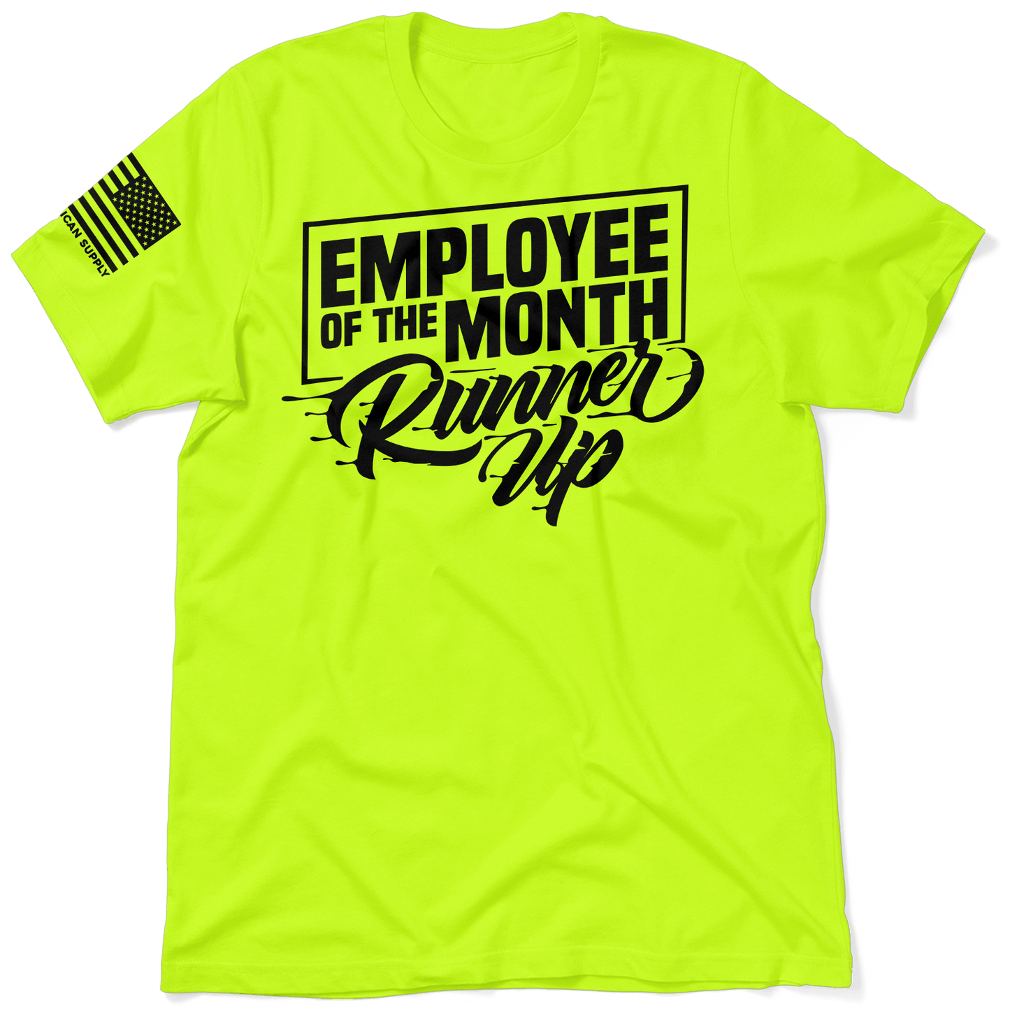 Runner Up - Safety Yellow T-Shirt