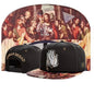 Classic Snapback Hat – Flat Bill Adjustable Baseball Cap