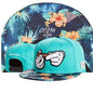 Skull Hand Snapback Hat – Flat Bill Adjustable Baseball Cap
