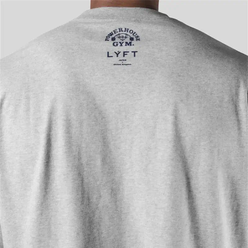 Men's Cotton Gym T-Shirt - Loose Bodybuilding & Running Tee