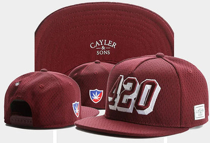 Skull Hand Snapback Hat – Flat Bill Adjustable Baseball Cap