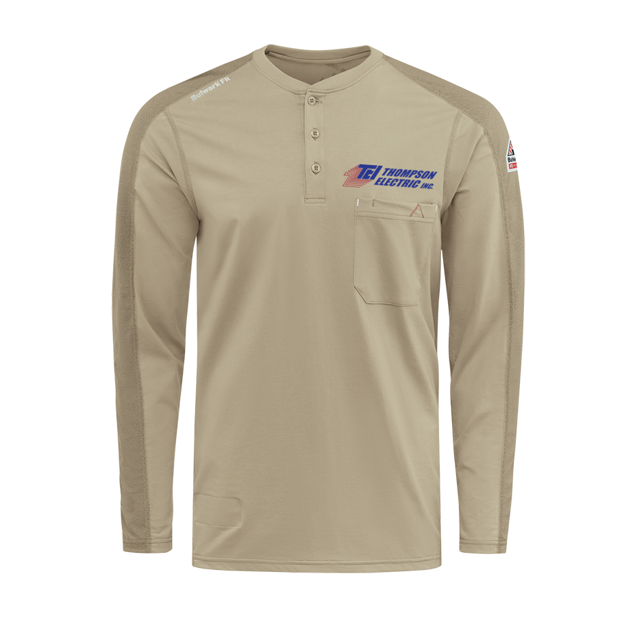 Thompson Electric-Flex Knit Henley Shirt