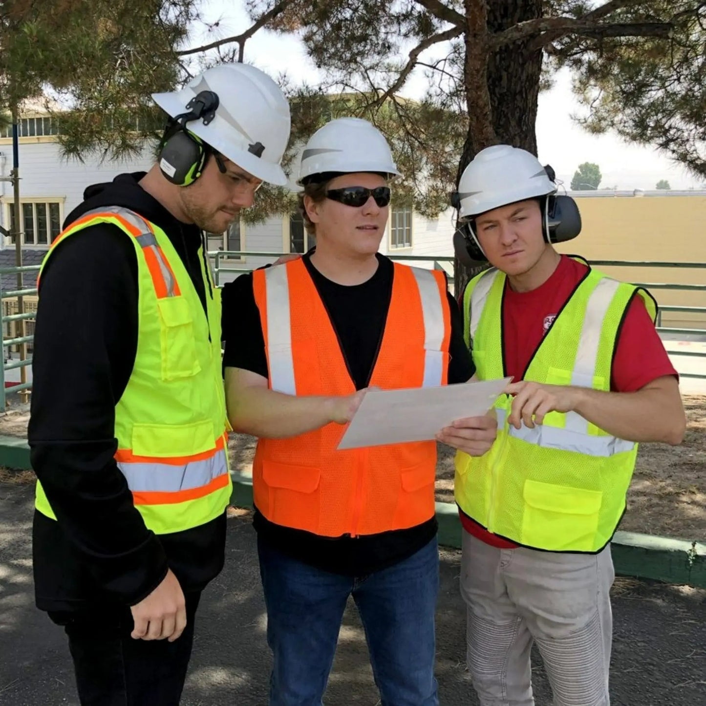 Safety Main 05EAMYZ Economy Vest, Class 2, All Mesh, Hi-Vis Yellow, Pack of 10