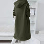 Oversized Zip-Up Streetwear Hoodie Women
