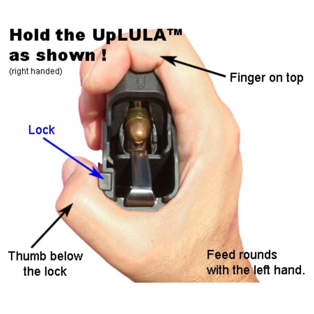 UpLULA® Universal Pistol Magazine Loader (9mm – .45ACP)