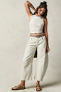 Women’s Elastic Waist High Waisted Jeans