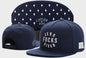 Skull Hand Snapback Hat – Flat Bill Adjustable Baseball Cap