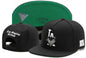 Skull Hand Snapback Hat – Flat Bill Adjustable Baseball Cap