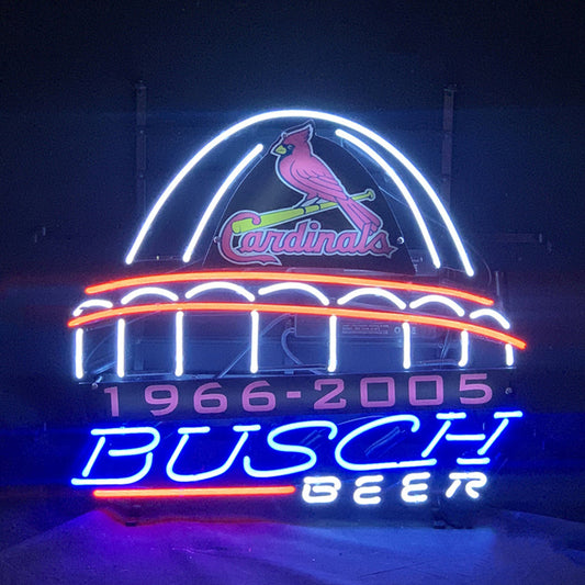 St.Louis Cardinals 1966-2005 Busch Beer Neon Signs