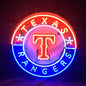 Texas Rangers Neon Signs Light