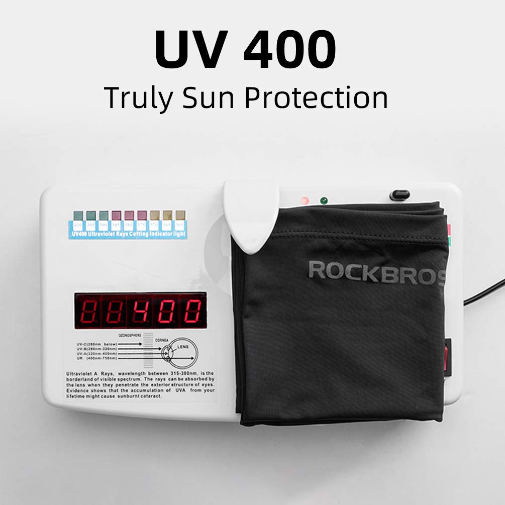 ROCKBROS Cooling Neck Gaiter Face Mask Fishing Scarf Face Cover for Men Women