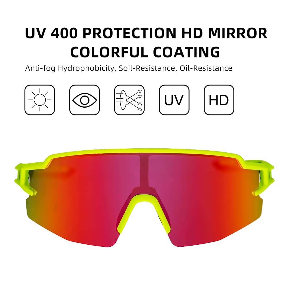 ROCKBROS-Ultralight Polarised Sports Sunglasses 22g