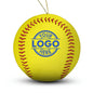 Custom Design Softball Ornament “Standard Edition” - Authentic Series