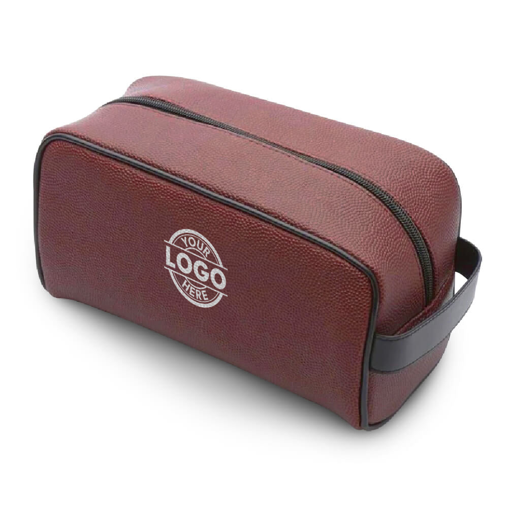 Custom Design Football Toiletry and Cosmetics Bag - Authentic Series