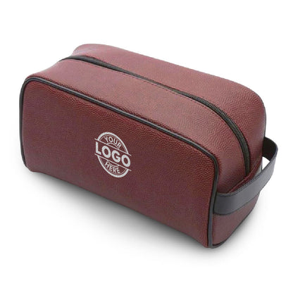 Custom Design Football Toiletry and Cosmetics Bag - Authentic Series