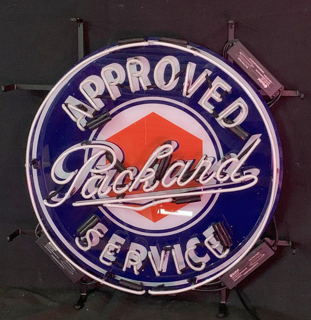 Approved Packard Service Neon Signs Light