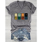 Geometric Mountain & Starry Night Graphic Tee