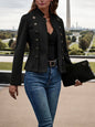 Women’s wide leg denim overalls