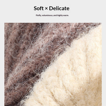 Women’s Cozy Wool Knit Beanie – Soft Warm Fall & Winter Hat
