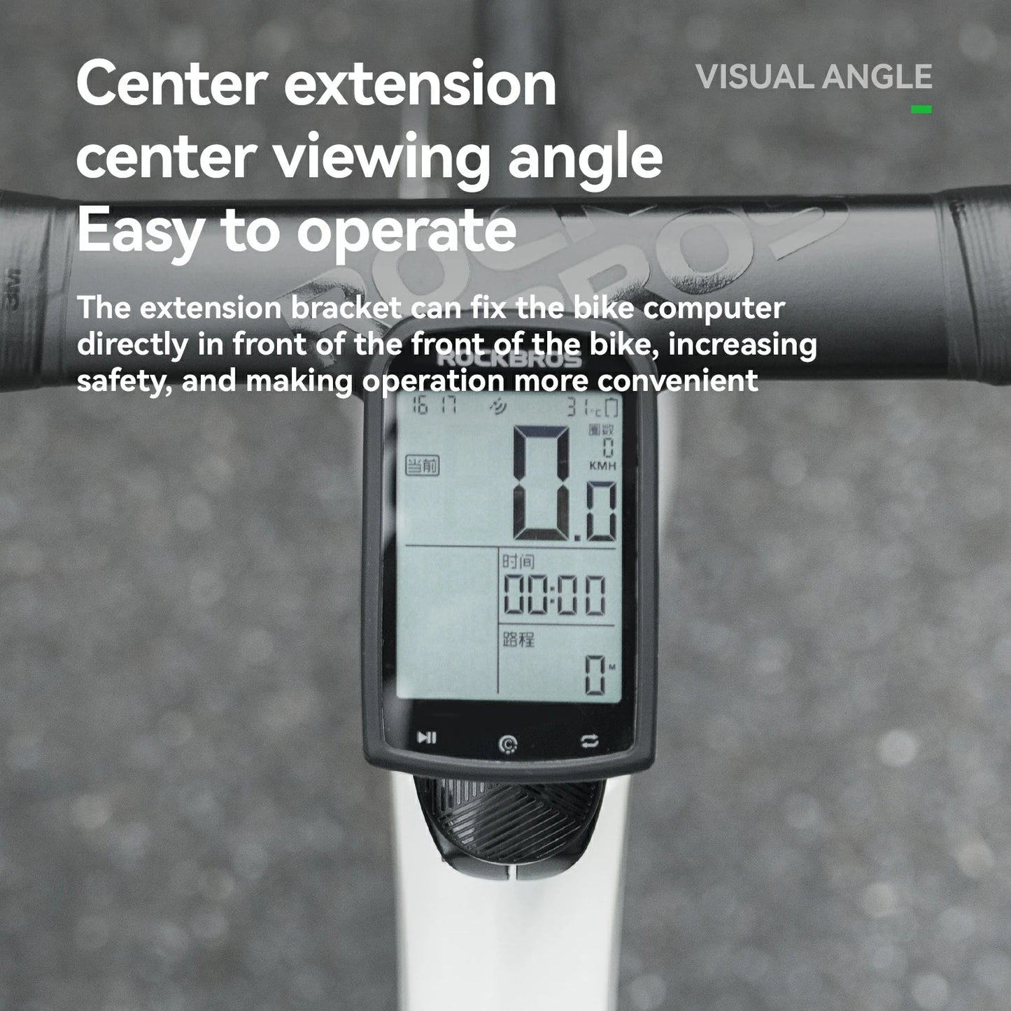 Adjustable Headset Cap Bike Computer Mount