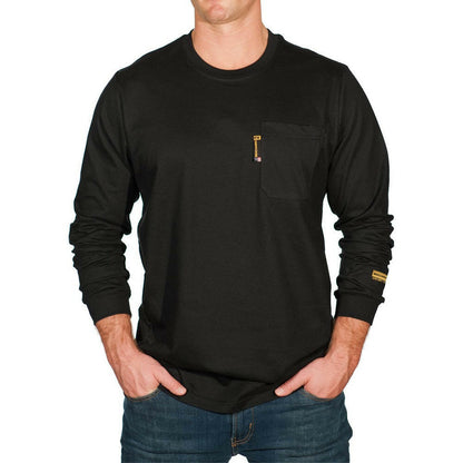 Mens Long Sleeve Flame Resistant T-Shirt