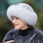 Women’s Outdoor Warm Fur Hat – Winter Cold-Weather Protection Hat