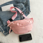 Crossbody bag women's casual bag canvas bag waist bag trendy sports chest bag