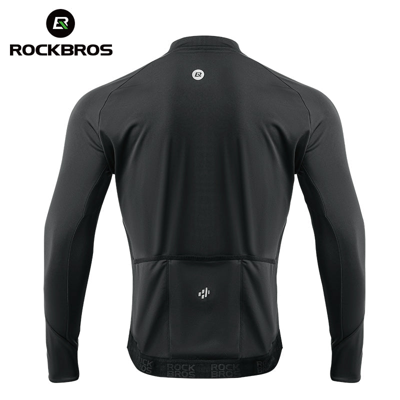 Cycling Long Sleeve Fleece Jersey for 32°F–50°F