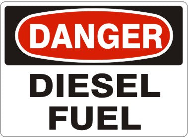 Danger - Diesel Fuel