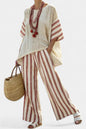 Women’s Beach Vacation Two Piece Set – Loose Summer Outfit
