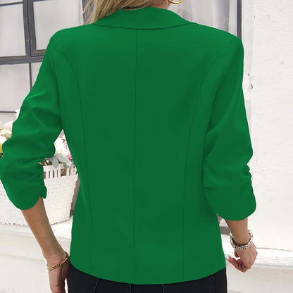 Plus size women’s office blouse