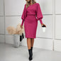Women’s Lantern Sleeve Bodycon Dress