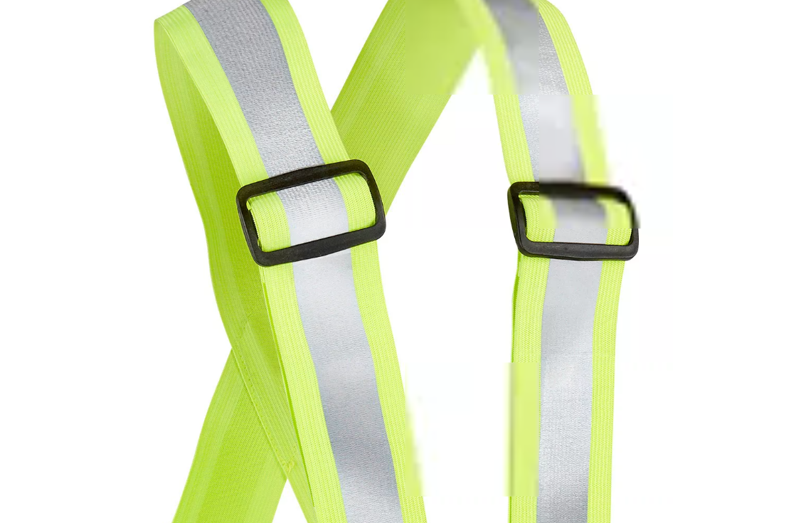 Traffic Safety Sash Green