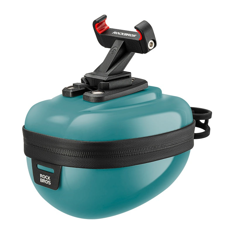 ROCKBROS 0.4L Hard Shell Bicycle Tailbag Lightweight Convenient Portable Saddle Bag