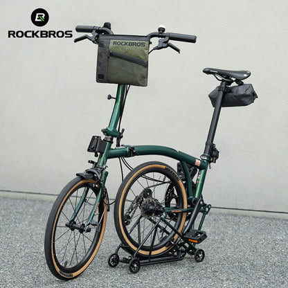 Sustainable Eco-Friendly Bike Handlebar Bag Crossbody Bag 1.5L