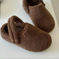 🩴 Women’s Closed-Toe Fleece-Lined Thickened Two-Way Wear Slippers