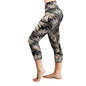 Cropped High-Rise Leggings – USA Flag Print Patriotic Workout Pants
