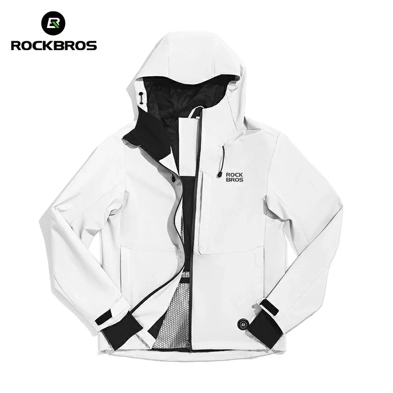 Winter Heated Winter Jacket Waterproof Windproof Rechargeable