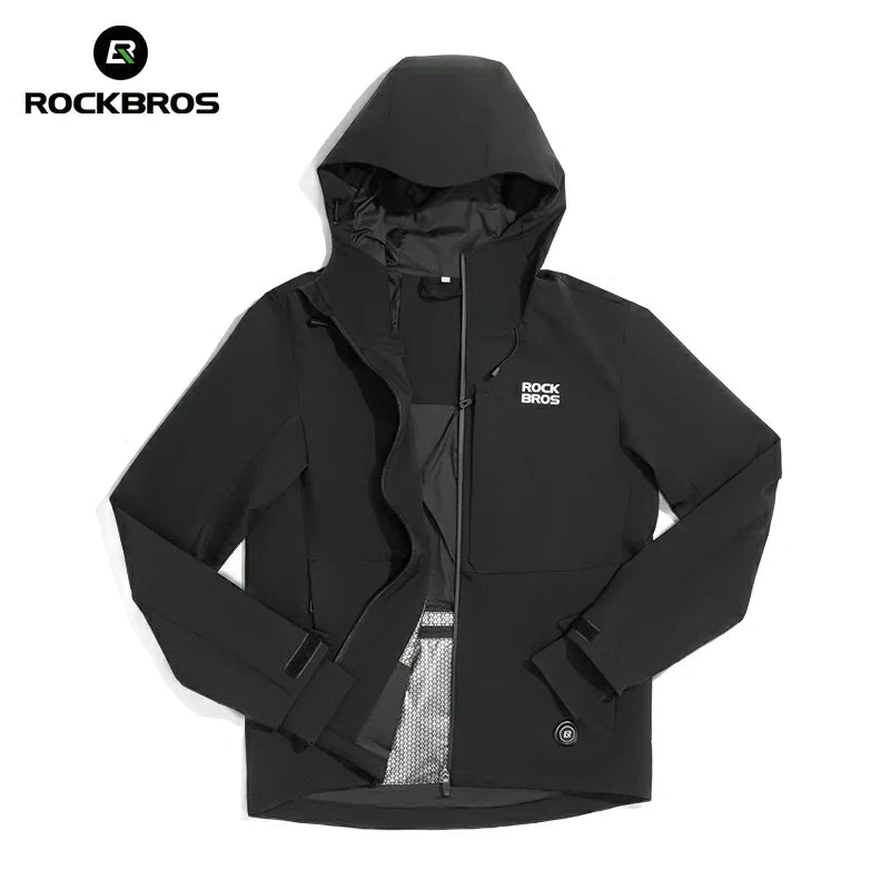 Winter Heated Winter Jacket Waterproof Windproof Rechargeable