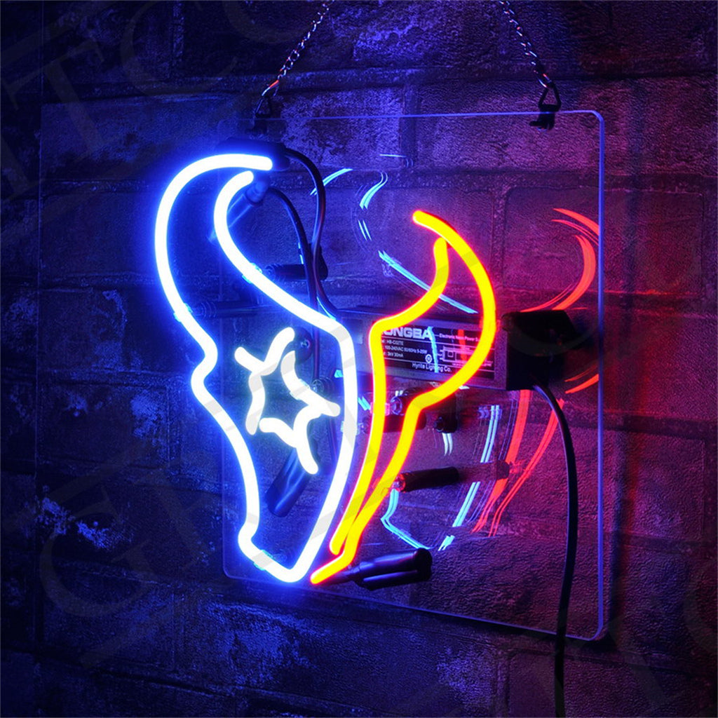 Houston Texans Neon Signs Light