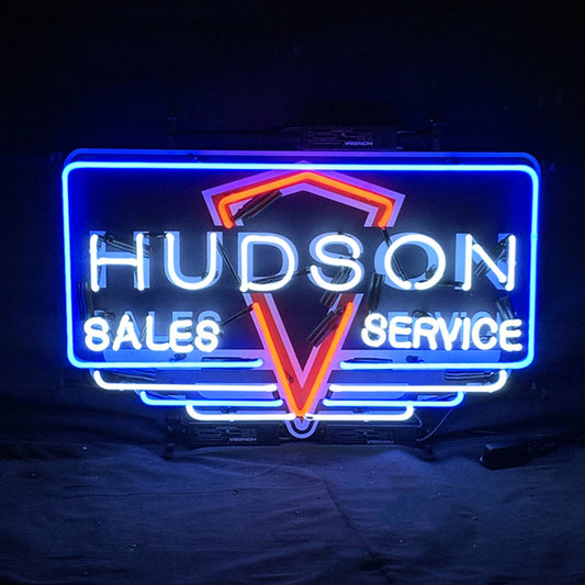 Hudson Sales Service Neon Signs Light
