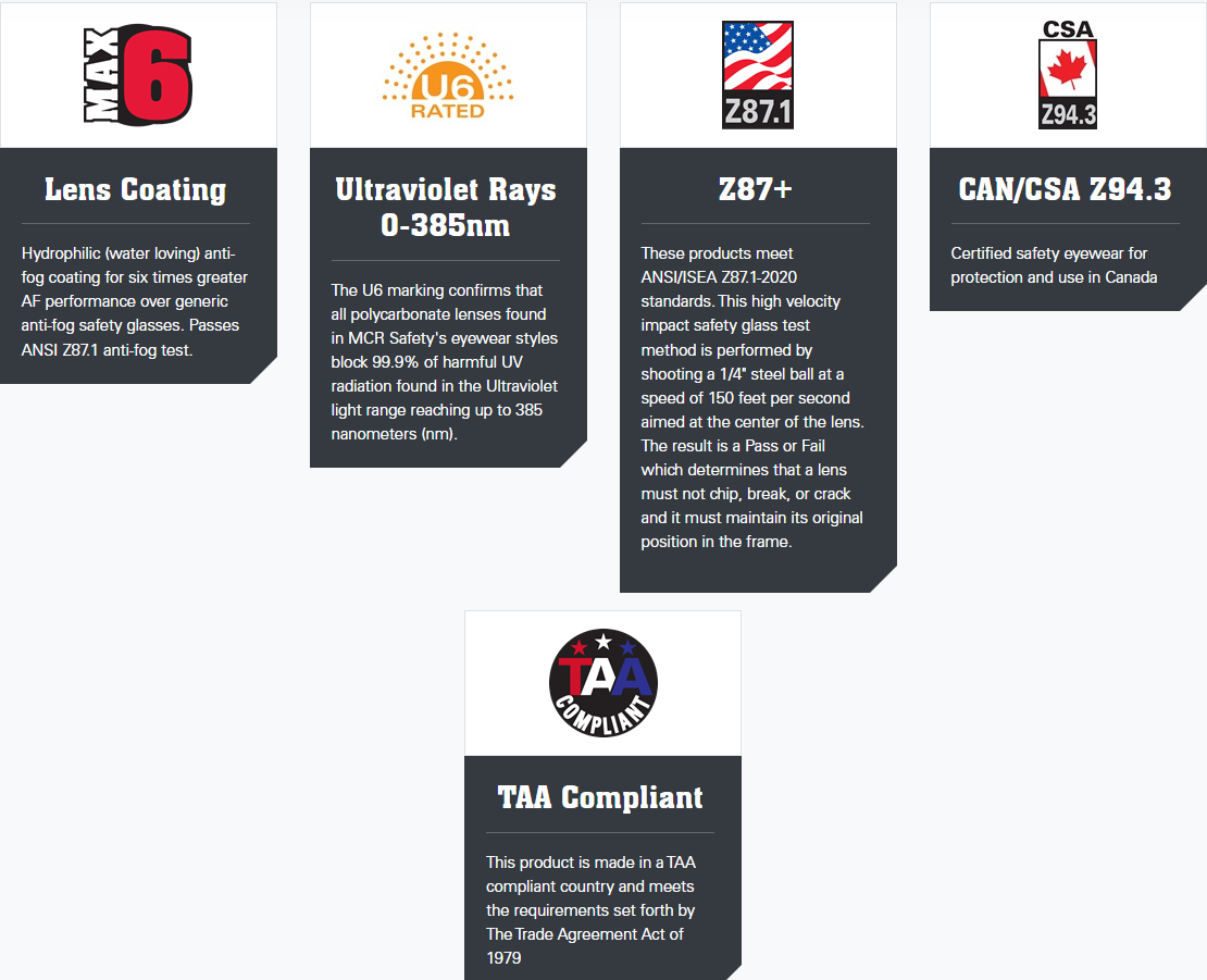 Hulk HK4 Series St. Jude safety glasses