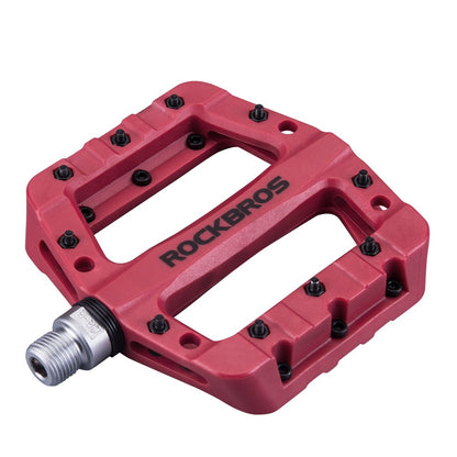 ROCKBROS Nylon Fiber Bicycle Platform Pedals for BMX MTB 9/16"