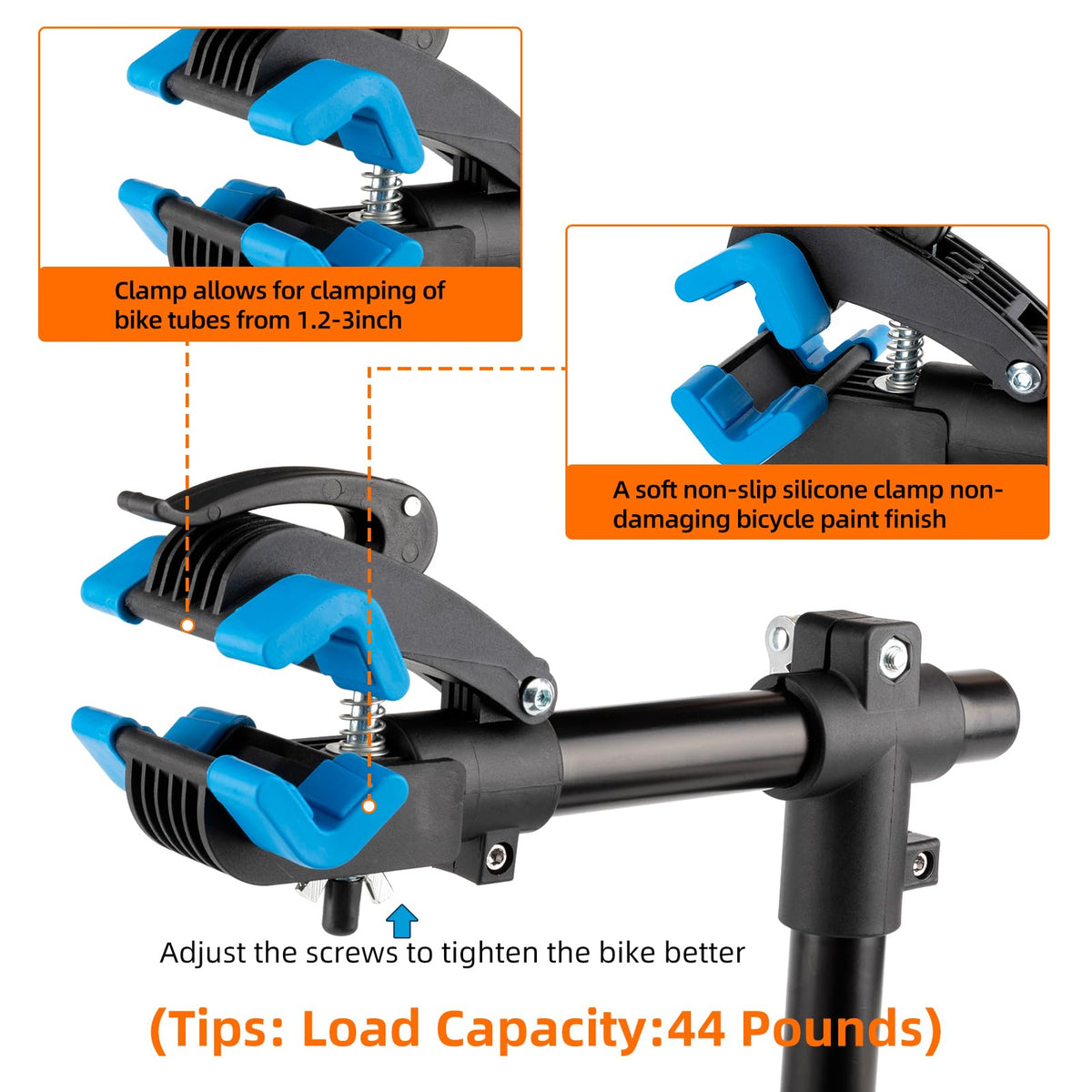 ROCKBROS Bike Repair Stand Bench Mount Home for Maintenance Bike Clamp