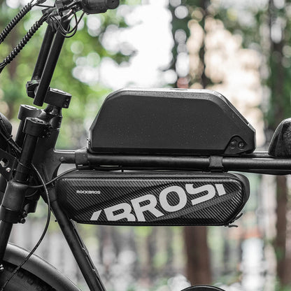 ROCKBROS Bike Frame Bag for Super 73 S2 Hard Shell Bike Bag Waterproof 4.5 L