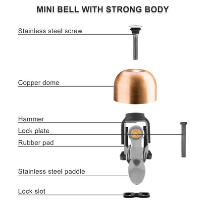ROCKBROS Bike Classic Bicycle Bell  Loud Sound Bells