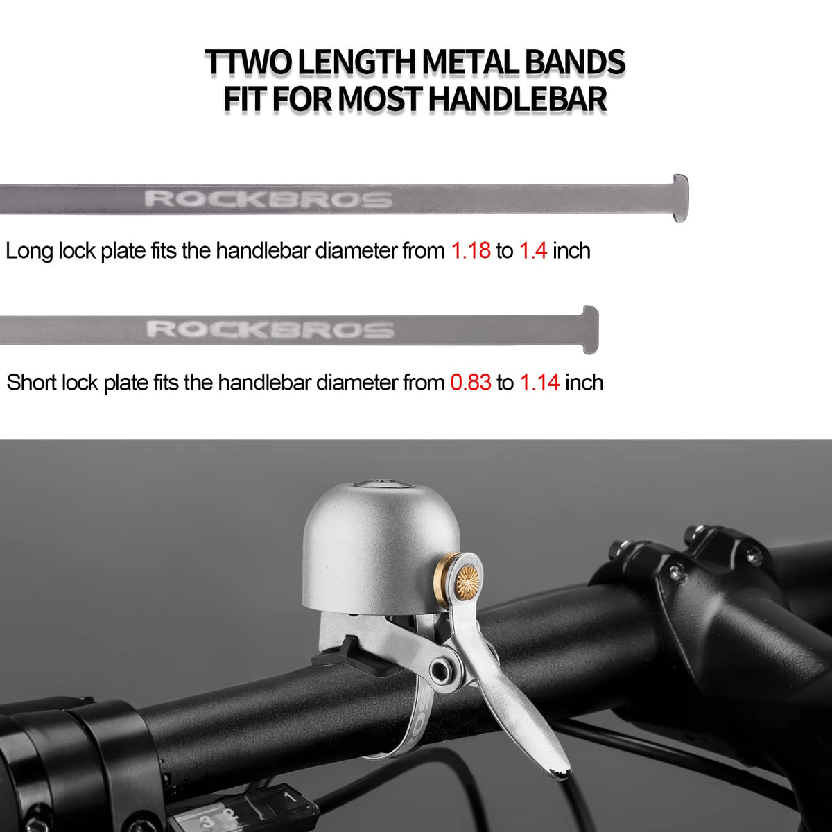 ROCKBROS Bike Classic Bicycle Bell  Loud Sound Bells