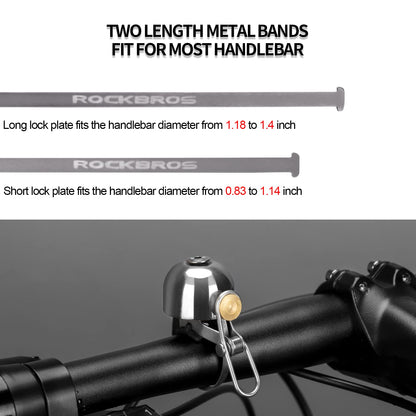 ROCKBROS Bike Classic Bicycle Bell  Loud Sound Bells